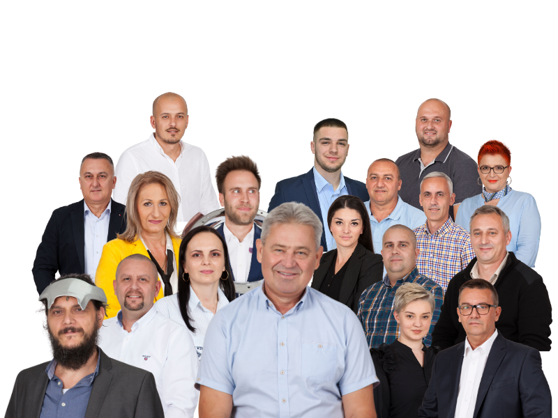 Plamingo tim na radnom mjestu